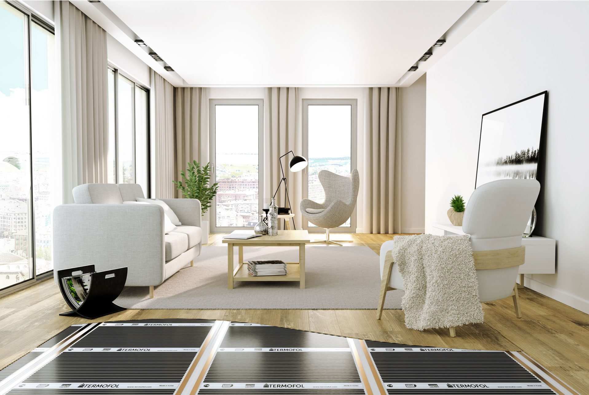 folia grzewcza pokoj